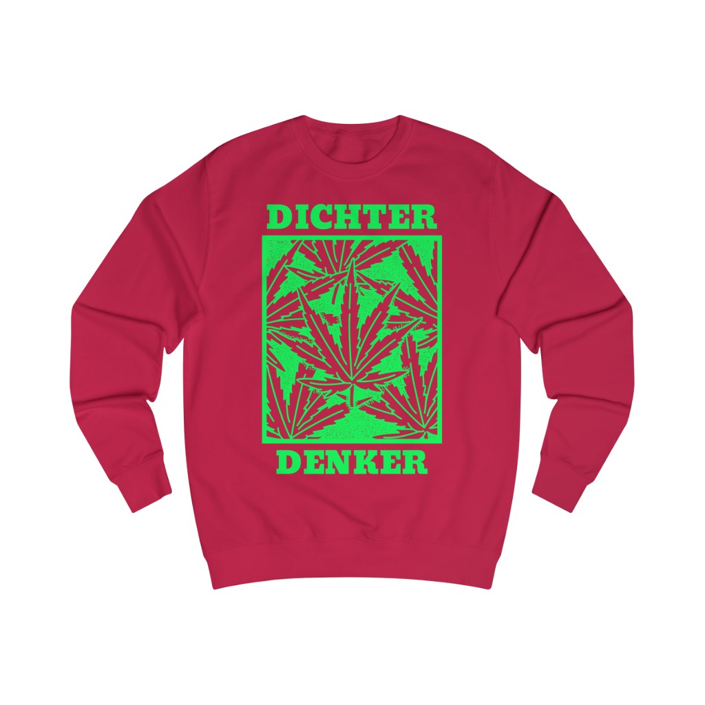 Sexy Hippie Sweatshirt - Stoned Thinker (Hemp Edition)