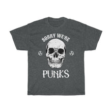 Lade das Bild in den Galerie-Viewer, Sorry We&#39;re Punks - Skull 1
