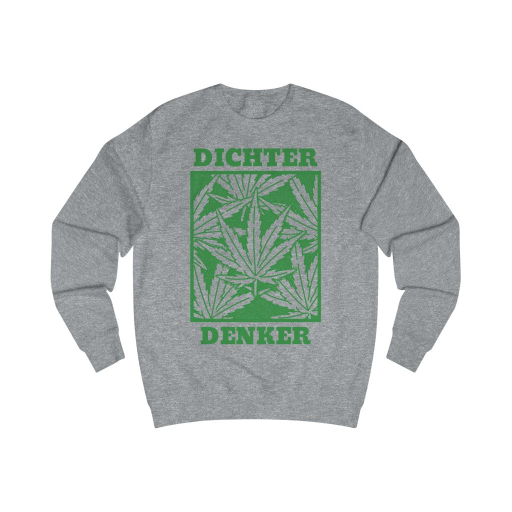 Sexy Hippie Sweatshirt - Stoned Thinker (Hemp Edition)