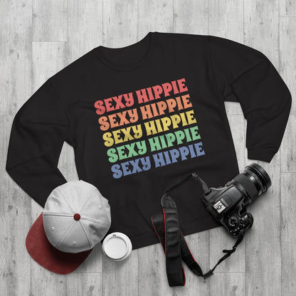 Sexy Hippie Sweatshirt - Colors of the Sixties