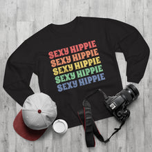 Load image into Gallery viewer, Sexy Hippie Sweatshirt - Colors of the Sixties
