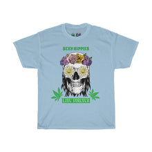 Load image into Gallery viewer, Sexy Hippies Live Forever - Hippie Skull
