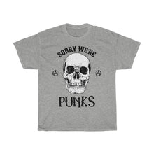 Lade das Bild in den Galerie-Viewer, Sorry We&#39;re Punks - Skull 1
