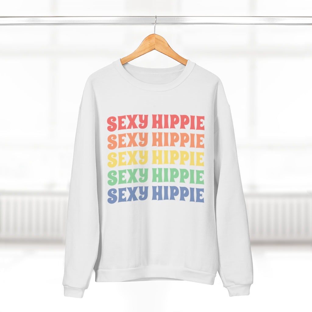 Sexy Hippie Sweatshirt - Colors of the Sixties