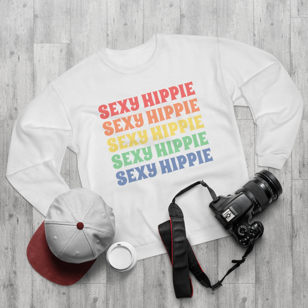 Sexy Hippie Sweatshirt - Colors of the Sixties