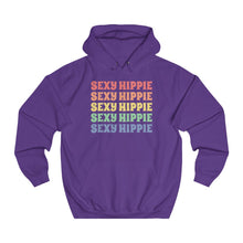 Load image into Gallery viewer, Sexy Hippie Hoodie - Colors of the Sixties
