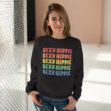 Load image into Gallery viewer, Sexy Hippie Sweatshirt - Colors of the Sixties
