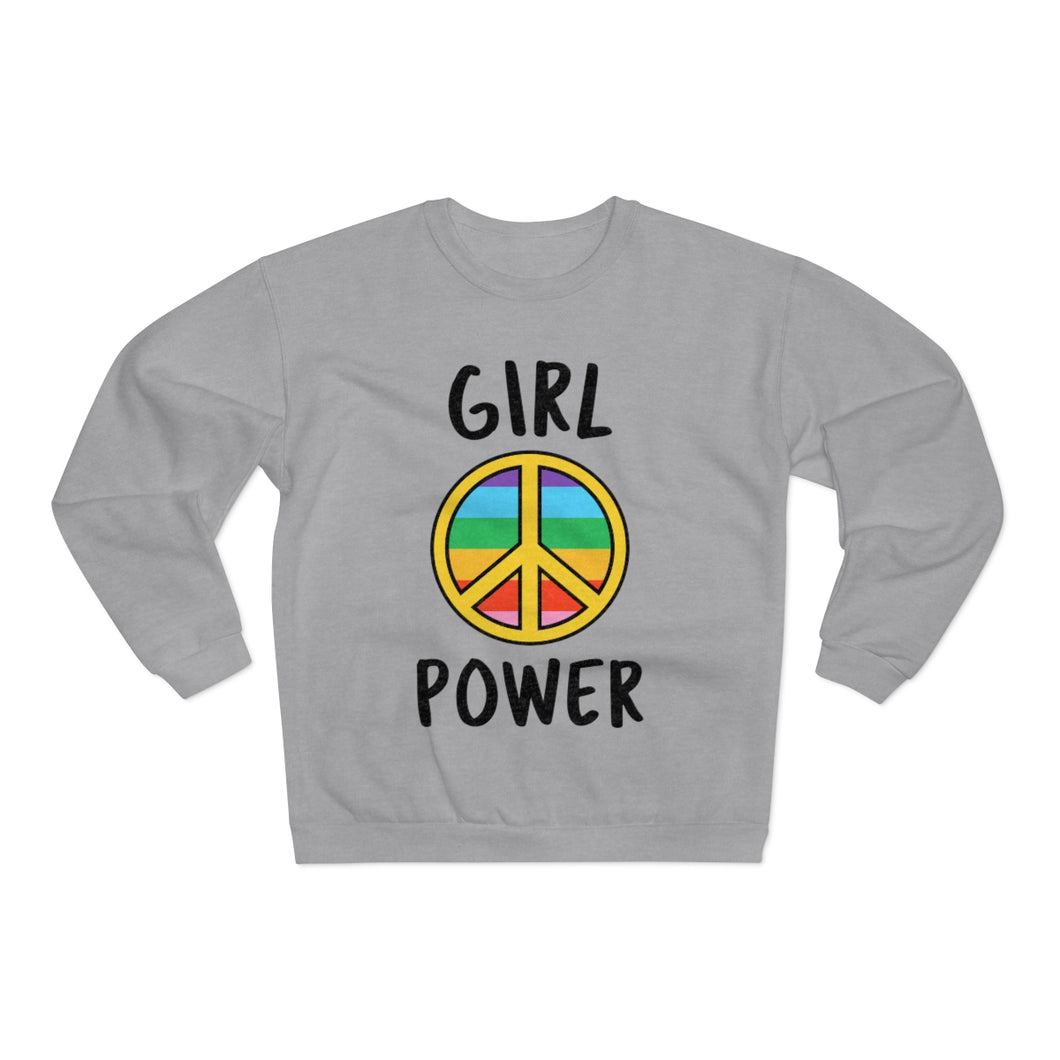 Sexy Hippie Sweatshirt - Girl Power & Peace