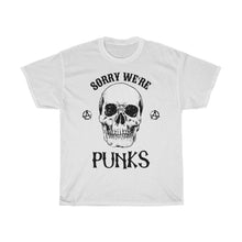 Lade das Bild in den Galerie-Viewer, Sorry We&#39;re Punks - Skull 1
