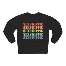 Load image into Gallery viewer, Sexy Hippie Sweatshirt - Colors of the Sixties
