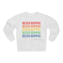 Load image into Gallery viewer, Sexy Hippie Sweatshirt - Colors of the Sixties
